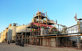 Usine CIP / CIL pour l'or
