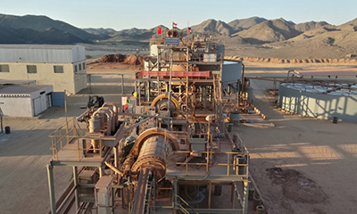 Usine CIP / CIL pour l'or
