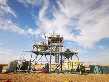 Système d'élution et d'extraction électrolytique