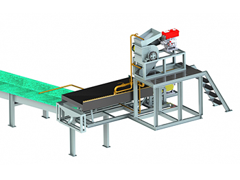 Mini-usine modulaire de concentration d'or par gravité
